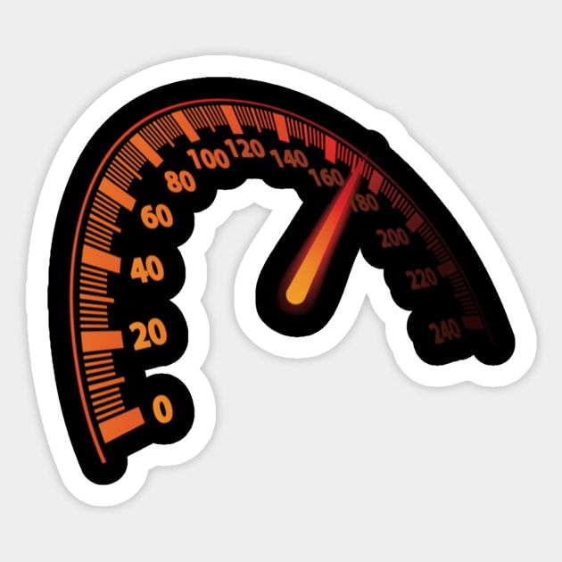 Speedometer Sticker by Motor World